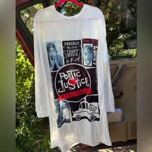 Tupac shakur long sleeve camisole shirt